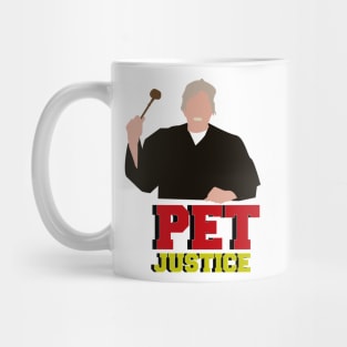 Gary Busey. Pet Judge. Pet Justice Mug